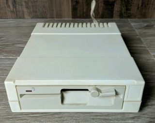 Laser Fd 100 Single External 5.  25 Inch Floppy Disk Drive Vintage Computer Rare