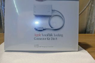 1987 Apple LocalTalk Locking Connector Kit Din 8 - M2068 - Unopened/NOS 2