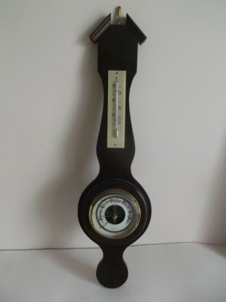 Vintage Mascot Germany Barometer And Thermometer