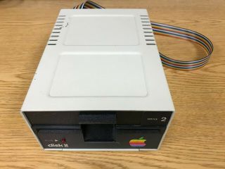 Tested/working Vintage Apple Disk Ii Floppy Drive 5.  25 External Floppy Disk