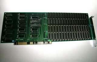 Commodore Amiga A2000 A2500 Memory Expansion Ram Card - Populated