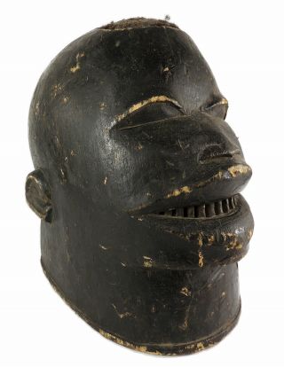 Makonde Helmet Mask Tanzania African Art Was $240.  00