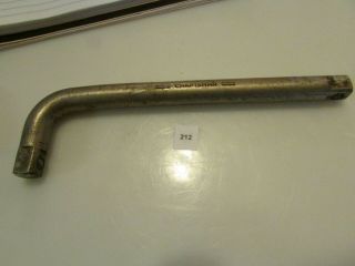 Vintage =v= Craftsman 1/2 " Drive Ell Or L - Handle Bar Wrench V Series Made Usa
