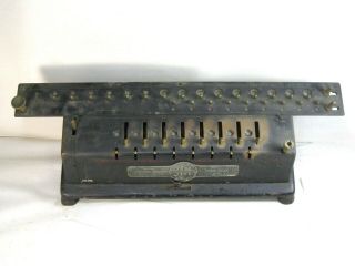 Antique Ludwig Spitz & Co.  Tim (time Is Money) Mechanical Calculator - Germany