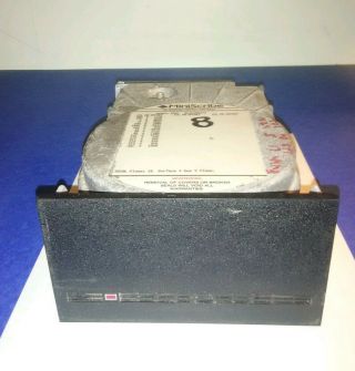 Vintage Miniscribe Hdd With Controller Card Model 6053 Mfm Hard Drive