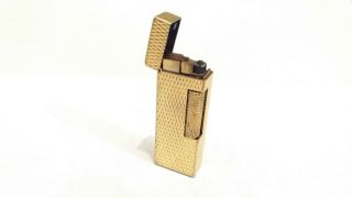 Vintage Dunhill Rollagas Lighter Gold Plated