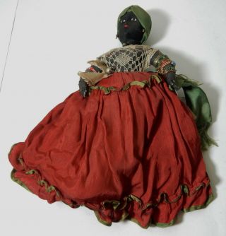 Vintage Bahiana Doll Hand Made In Salvador Bahia Brazil