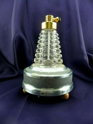 Vintage Cody Musical Creations Perfume Bottle On Top Of Music Box,