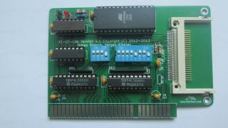 Isa Compactflash Adapter - Ide For 8 - Bit Pc,  Xt Cf Lite 4.  1,  Xtide