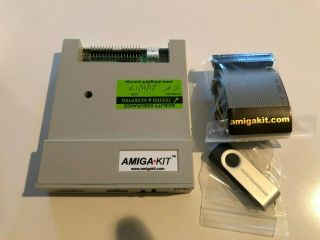 Amiga Gotek Floppy Drive Emulator (grey) W/ 8gb Usb Drive