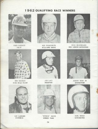 1962 Langhorne Speedway National Open Sportsman Program 2