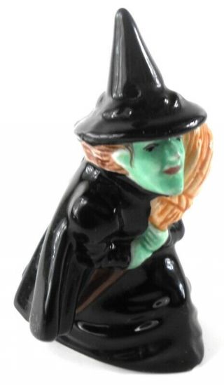 Wizard Of Oz Wicked Witch Vintage Salt Or Pepper Shaker By Clay Art