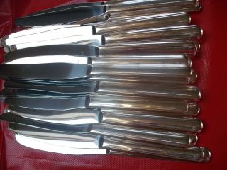 (150) Pc Victor IS Silverplate Restaurant Style Flatware Set 2