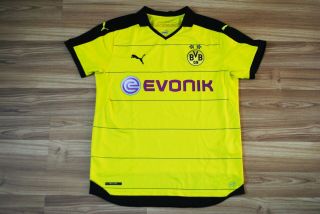 Bvb Borussia Dortmund 2015/2016 Home Shirt Jersey Puma Size Mens Large