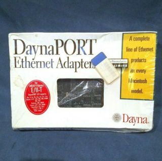 Daynaport E/ii - T Ethernet Card For Apple Macintosh Ii,  Quadra,  Performa,  More