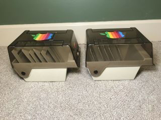 Vintage Apple 1980s Macintosh Computer Floppy Disk Holder / Disk Bank 3