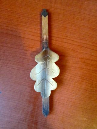 Vintage Oak Leaf Cuckoo Clock Pendulum 7 - 1/8 " (428h)