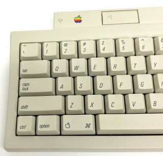 Vintage Apple Keyboard II M0487 Macintosh 1990 No Cable 3