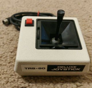 Tandy Delux Joystick For Trs - 80 Color Computer Shape