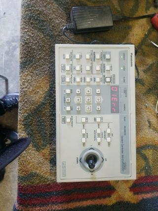 Vintage Panasonic Digital Av System Controller Wv - Cu360c W/ Adapter Power