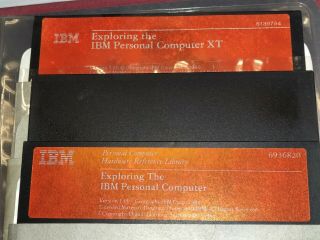 IBM PC/XT VINTAGE COMPUTER SOFTWARE 5.  25 