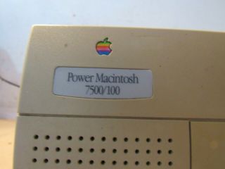 Vintage Apple Power Macintosh 7500/100 Computer - Model: M3979 3