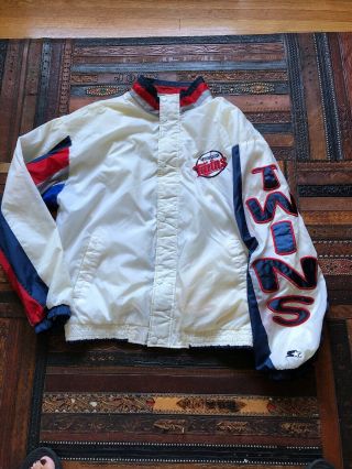 Vintage Minnesota Twins Starter Jacket Rare Size L