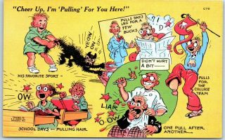 Vintage Ray Walters Comic Postcard " I 