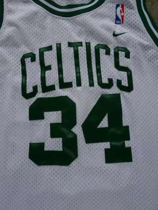 2000 - 01 Paul Pierce 34 Boston Celtics Authentic Nike Pro Cut Jersey Sz Large