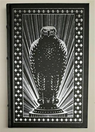 Franklin Library.  Movie Tie - In The Maltese Falcon By Dashiell Hammett/1941 Pics