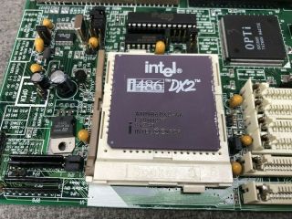 QDI V4P895P3/SMT Socket 3 AT Motherboard Intel 486DX2 66MHz AMI BIOS VLB ISA 3
