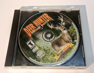 Deer Hunter 3: The Legend Continues Jewel Case Hunting Game Pc 1999 Vintage Cd