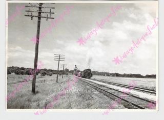 Vintage 5 " X7 " Photo Train Mp Missouri Pacific Railroad D & Rgw