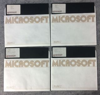 Microsoft Cp/m Pascal 1981 8 - Inch Disk Computer Programming Software 8 Inch Cpm