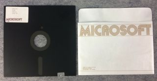 Microsoft CP/M Pascal 1981 8 - inch disk computer programming software 8 inch CPM 2