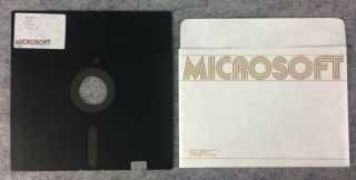 Microsoft CP/M Pascal 1981 8 - inch disk computer programming software 8 inch CPM 3