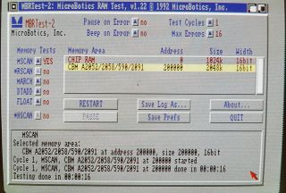 CBM A2052 2mb Memory RAM Card for Commodore Amiga 2000 2000HD 2500 3000 4000 2