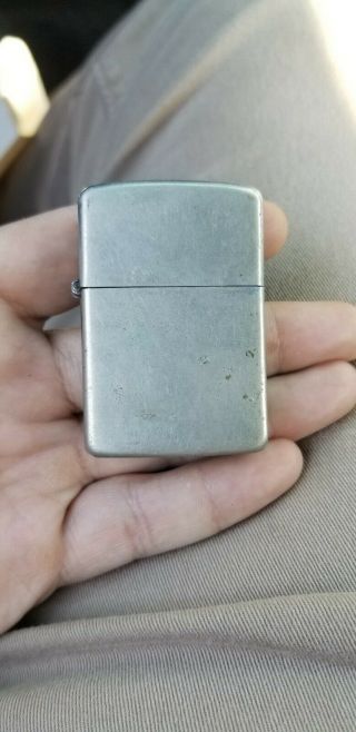 Vintage Zippo Lighter 3 Barrel Pat.  2032695