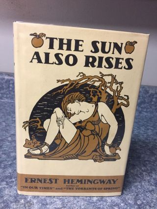 Ernest Hemingway The Sun Also Rises Hardcover Dustjacket