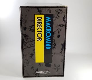 Macromind Director 2.  0 Software,  Manuals,  Discs,  Macintosh Plus,  Classic,  Se/30