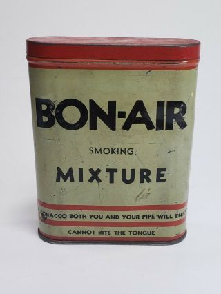 Vintage Bon - Air Smoking Mixture Tobacco Tin