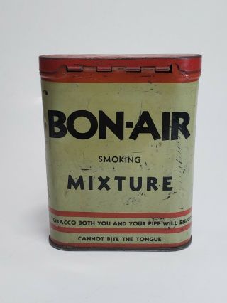 Vintage Bon - Air Smoking Mixture Tobacco Tin 2