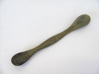 1600s Rare Antique Medical Apothecary Pharmacy Horn Spoon