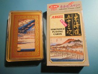 Vintage Angel Hiroshige Playing Cards Collector 