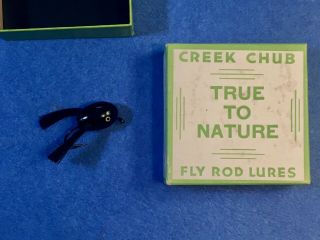 Vintage Creek Chub Ding Bat Fly Bait,  Box -