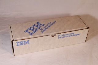 Ibm Pc Convertible Laptop Computer Serial / Parallel Adapter