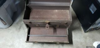 Vintage Kennedy Kits 7 Drawer Machinist Chest Tool Box with Key 2