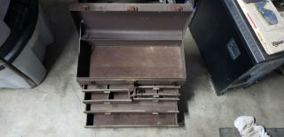 Vintage Kennedy Kits 7 Drawer Machinist Chest Tool Box with Key 3