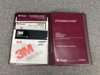 Dysan Interrogator Drive Diagnostic Program Software - IBM PC XT & Compatibles 2