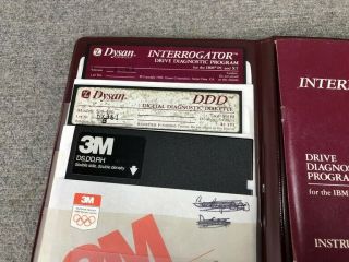 Dysan Interrogator Drive Diagnostic Program Software - IBM PC XT & Compatibles 3